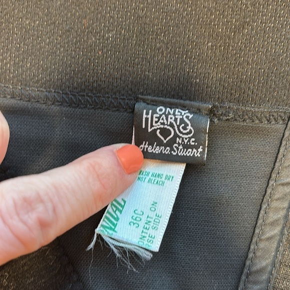 Vtg Only Hearts Black Lace Halter Corset Top Open Back 36C - Picture 5 of 8